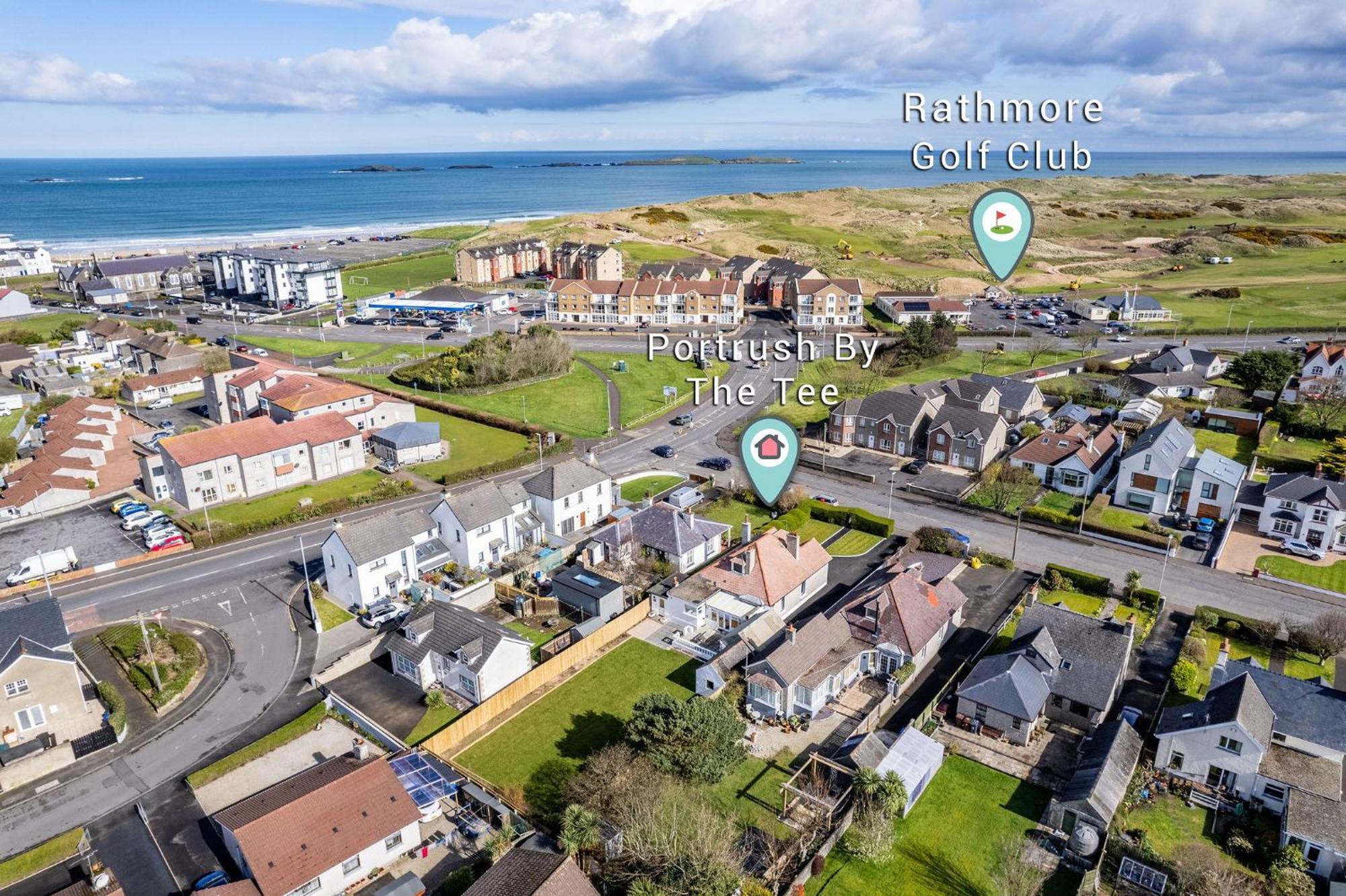 Villa Portrush By The Tee Esterno foto